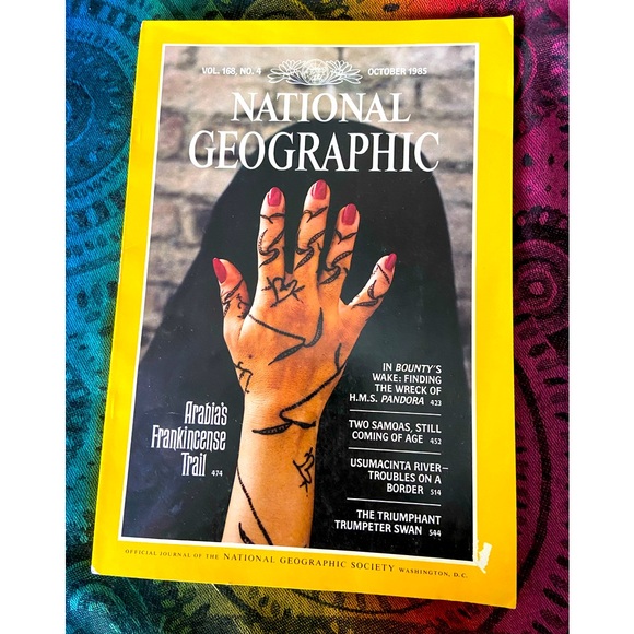 5/$10🌴🌴🌴VINTAGE National Geographic VOL. 168, NO.4 OCTOBER 1985